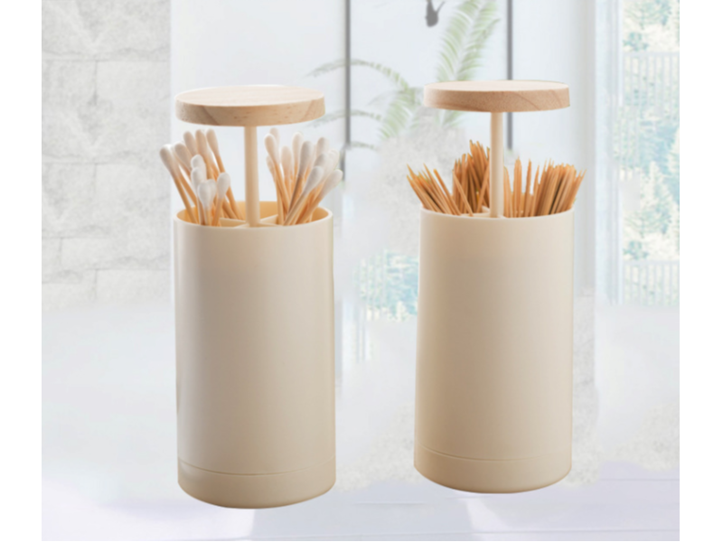 定制按压式广告牙签筒