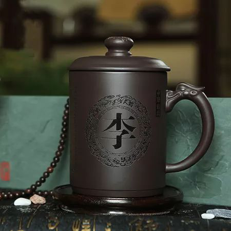百家姓紫砂杯