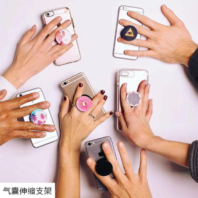 展会定制礼品：可伸缩手机气囊支架